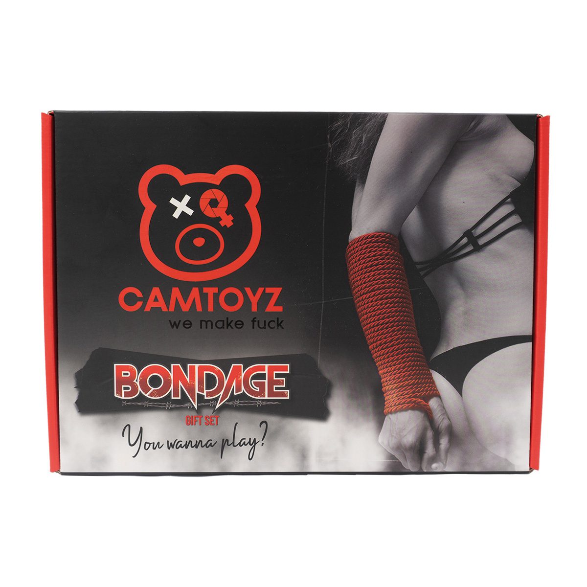 Kit Bondage BDSM Capri Rojo