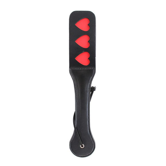 Paleta para Nalgadas Kinki Heart Abierta Negro
