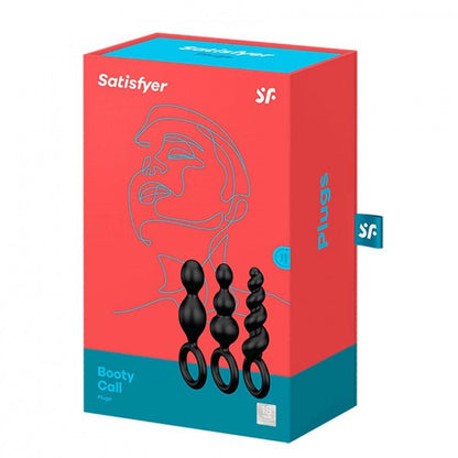 Set de Plugs Anales Satisfyer Negro